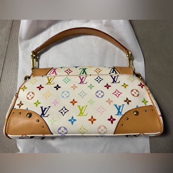 Unlisting Soon Louis Vuitton Murakami Beverly MM Monogram Shoulder Multicolore - Picture 14 of 16
